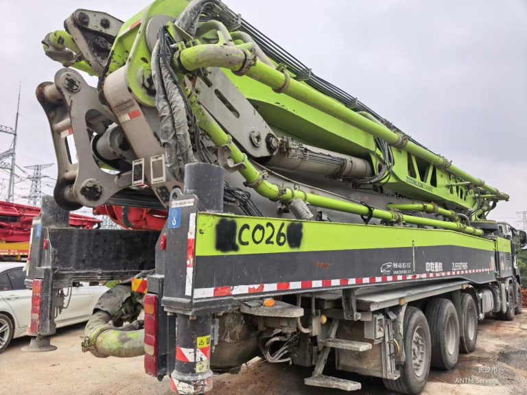 zoomlion 70m concrete pump truck