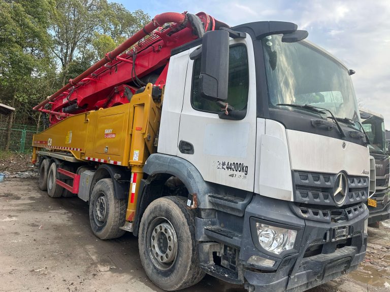 SANY 56m truck-mounted concrete pump