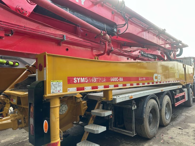 SANY 56m truck-mounted concrete pump