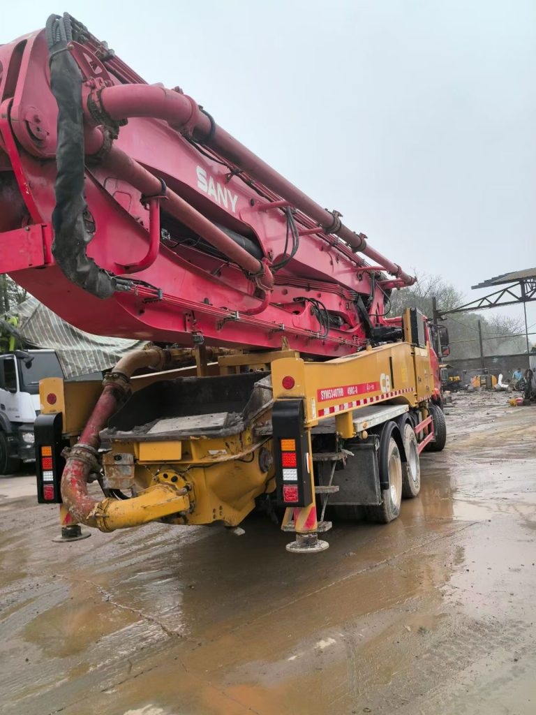 sany 49m concrete pump truck
