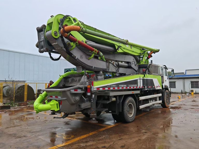 zoomlion 37m concrete pump