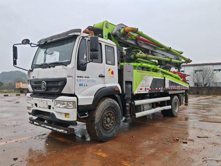 zoomlion 37m concrete pump