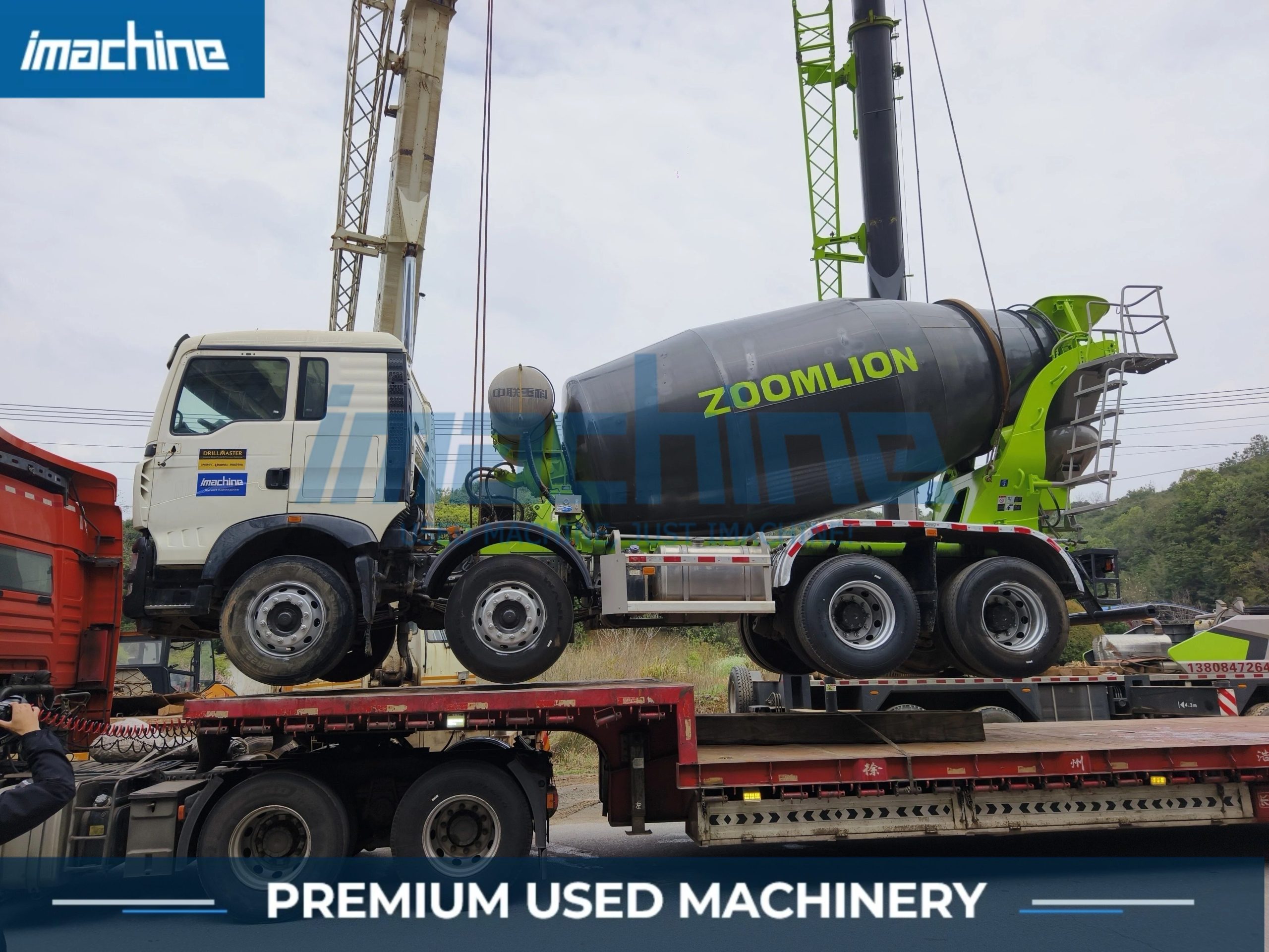 zoomlion concrete truck mixer