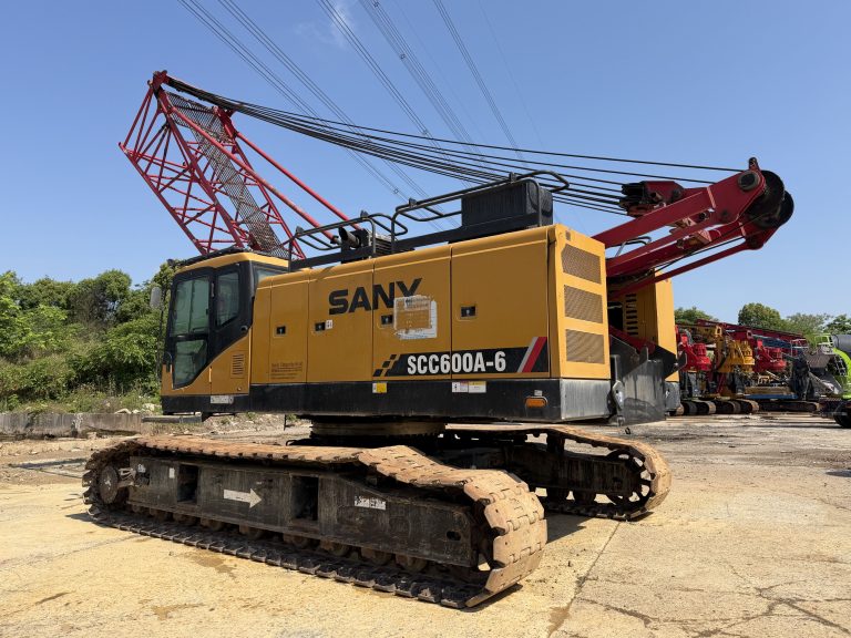 2021 sany scc600a-6 crawler crane