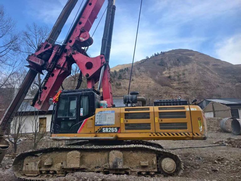 sany sr265 piling rig