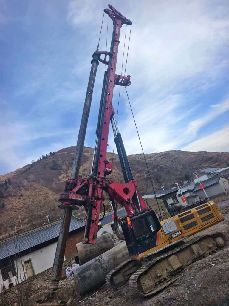 sany sr265 piling rig