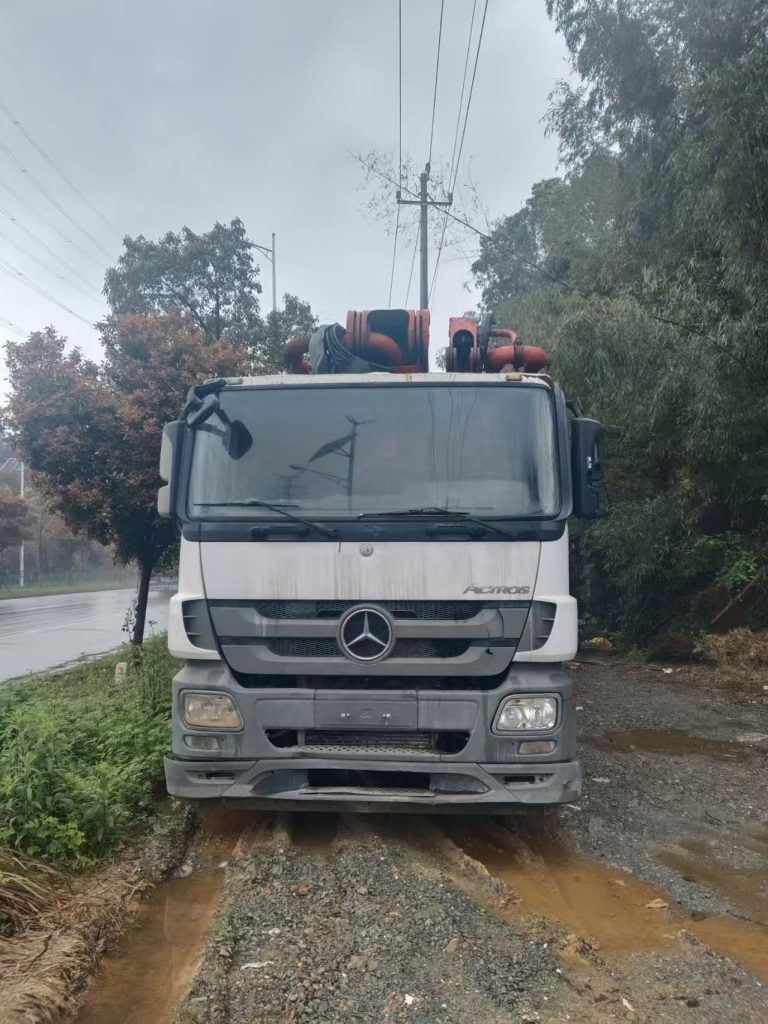 sany 56m pump truck