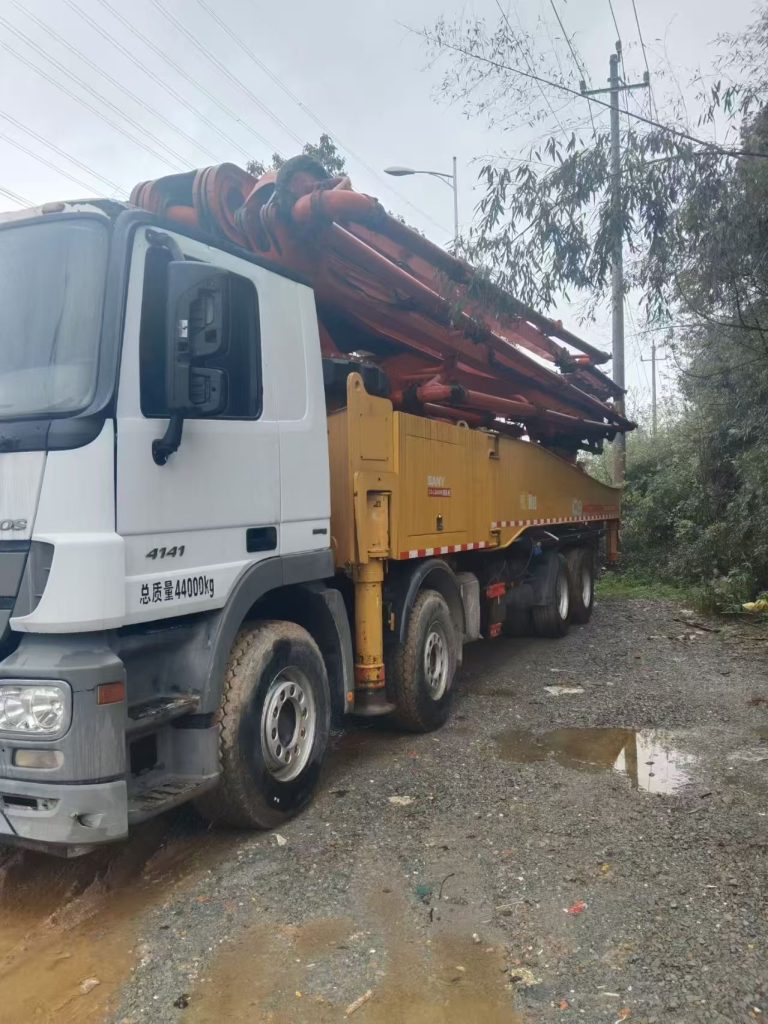 sany 56m pump truck