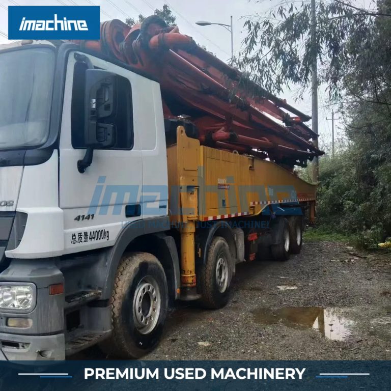 sany 56m pump truck