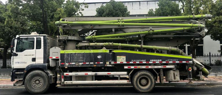 38m ZOOMLION concrete pump truck