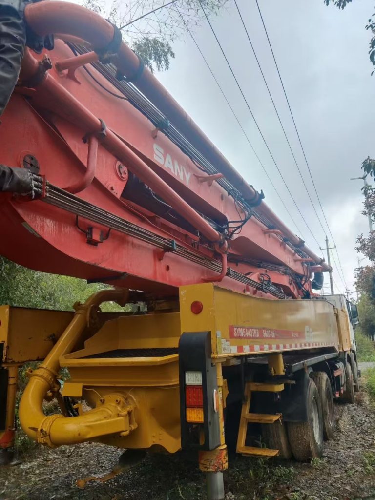 sany 56m pump truck