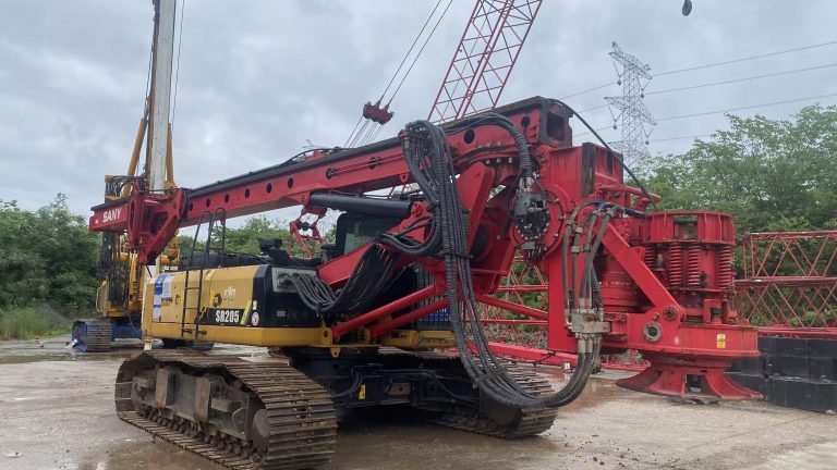 sany sr155 piling rig