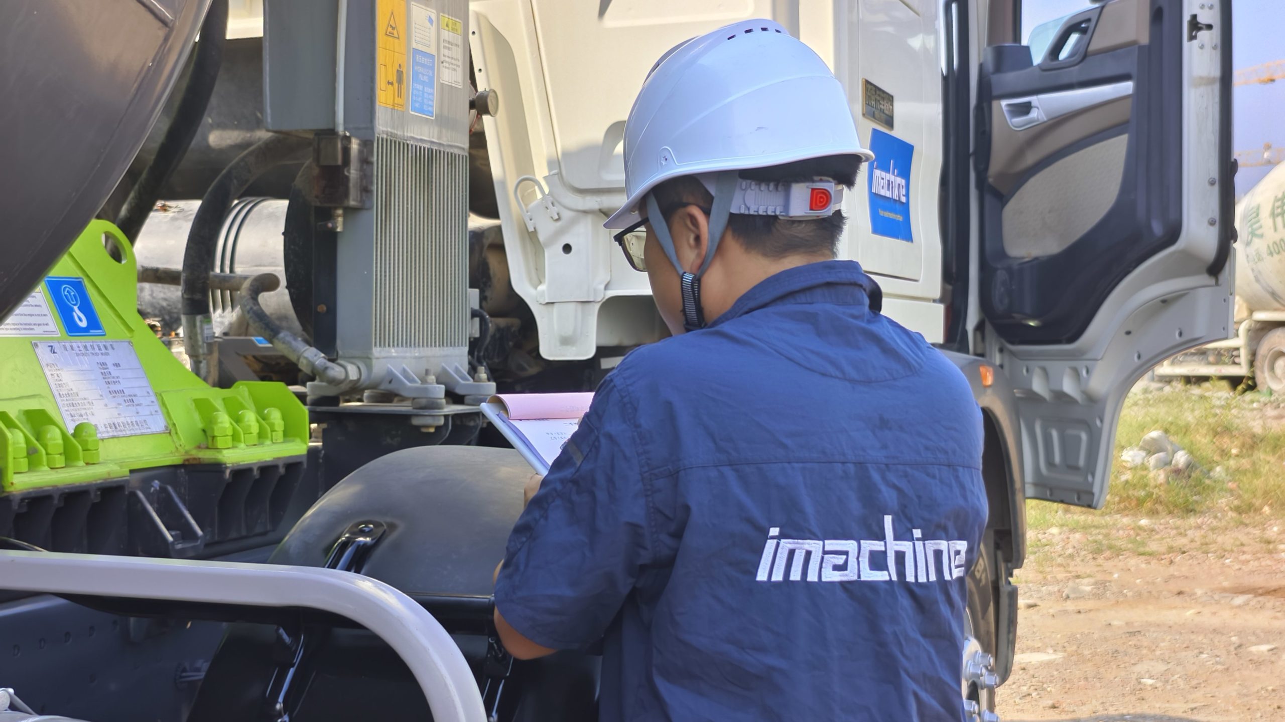 quality control of used concrete mixer truck
