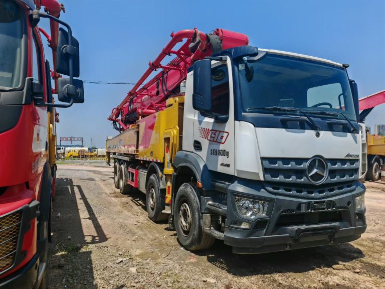 sany 62m mobile concrete pump