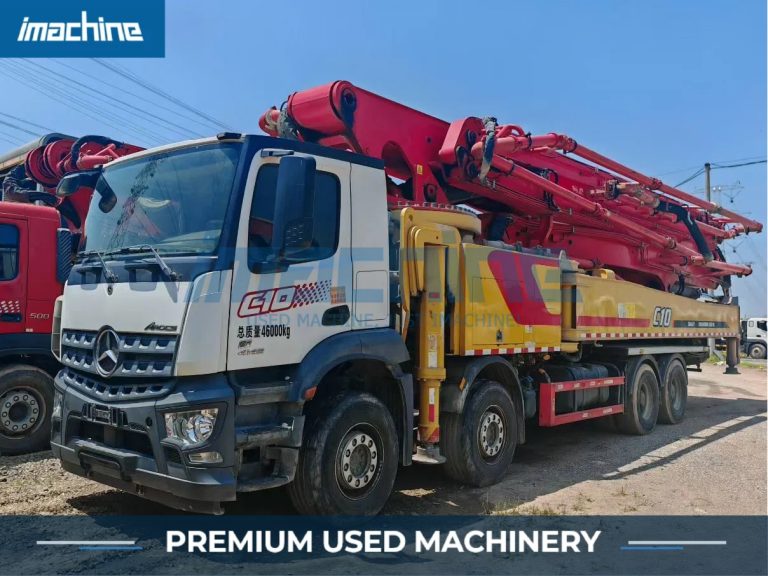 sany 62m mobile concrete pump