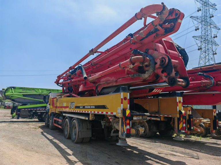 sany 62m mobile concrete pump