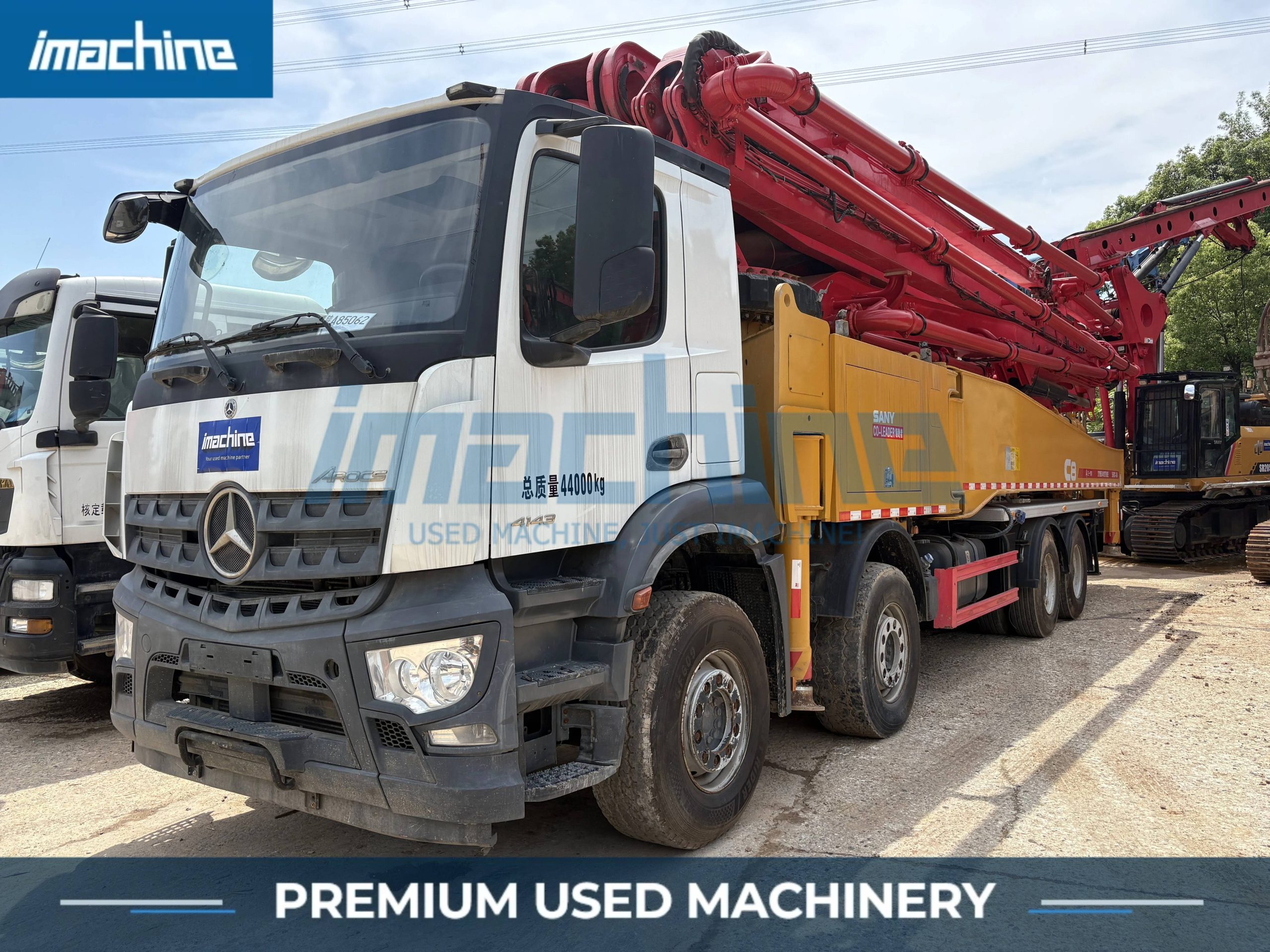 SANY 56m Concrete Pump Truck