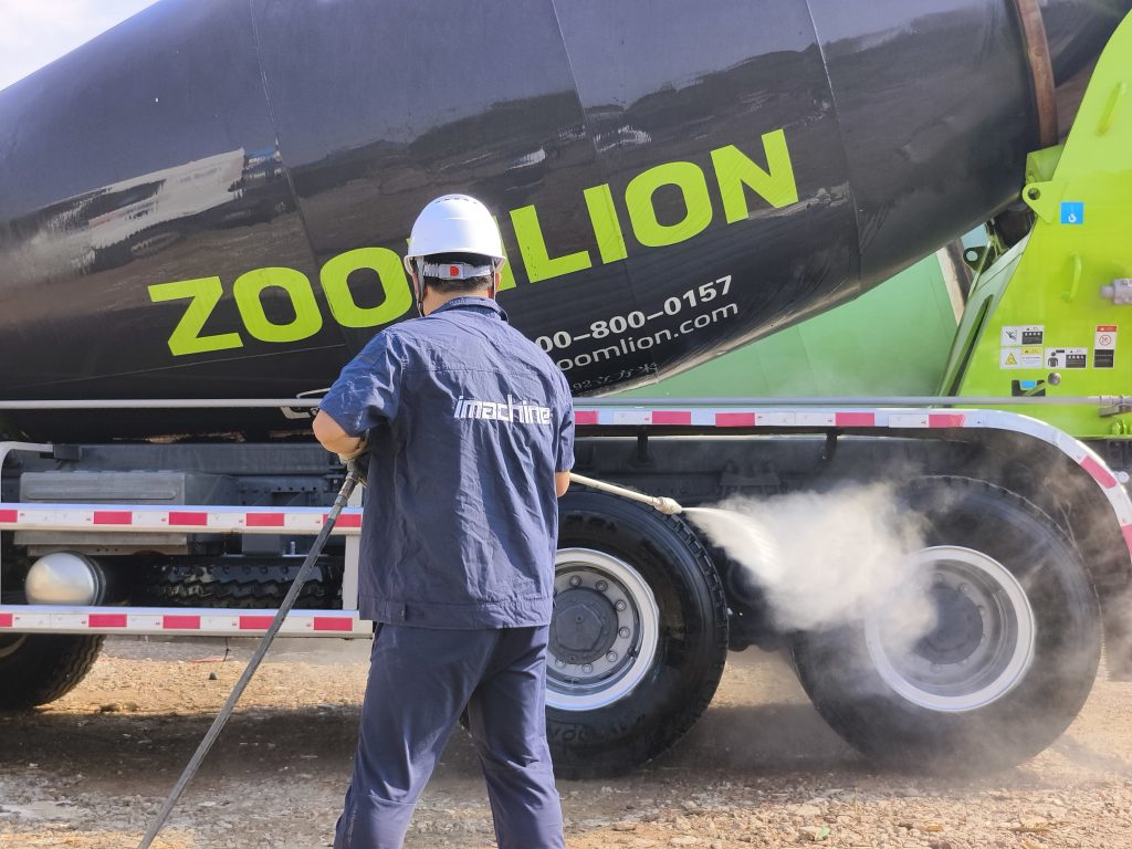 concrete mixer truck maintenance 