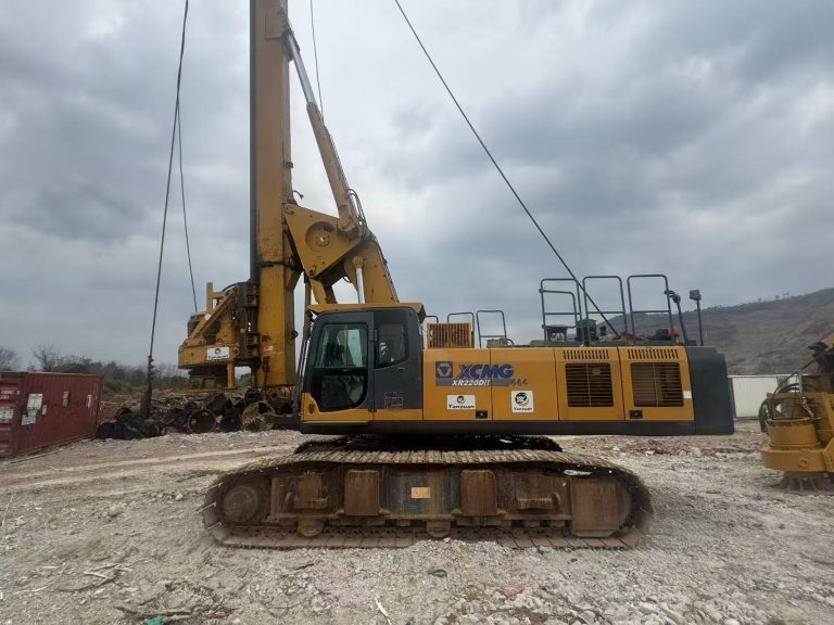 xcmg xr220d rotary drilling rig