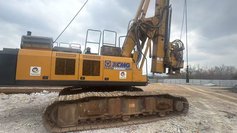 xcmg xr220 rotary drilling rig