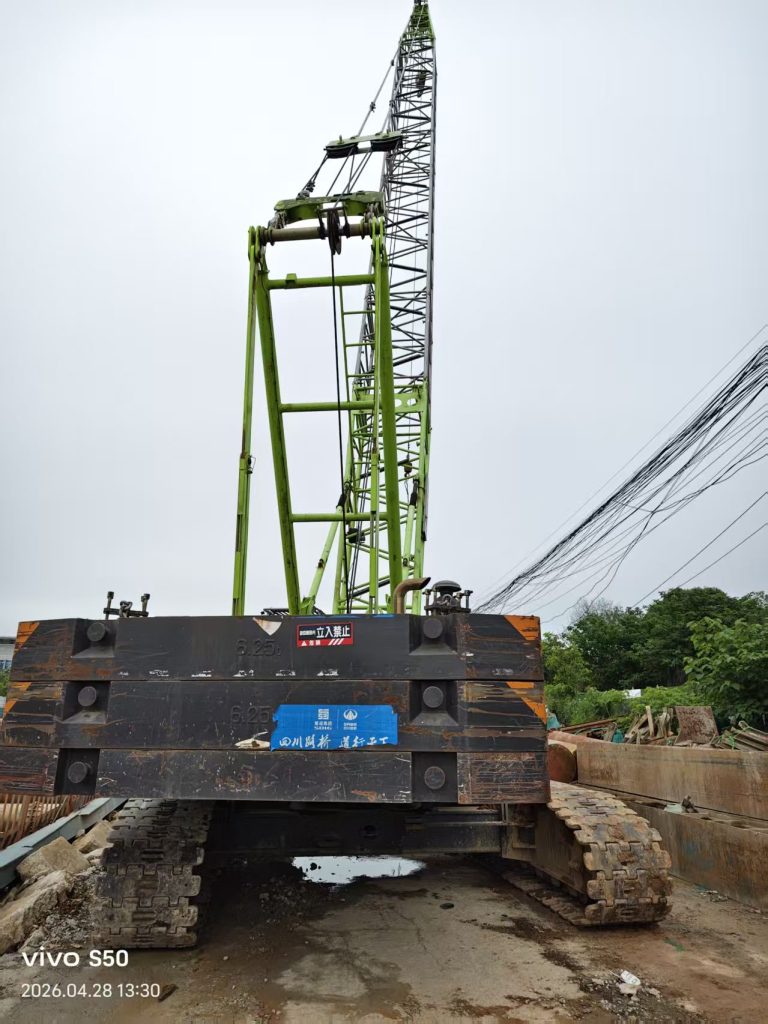 zoomlion 55 ton crawler crane