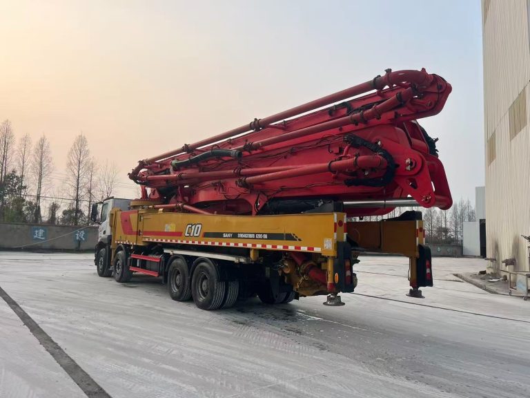 SANY 62m concrete pump truck