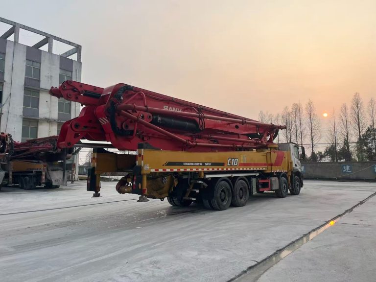 SANY 62m concrete pump truck
