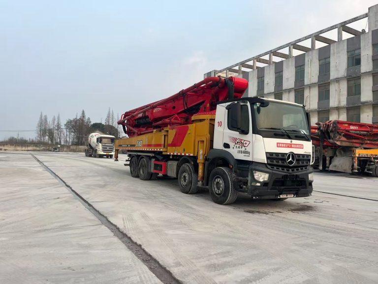 SANY 62m concrete pump truck