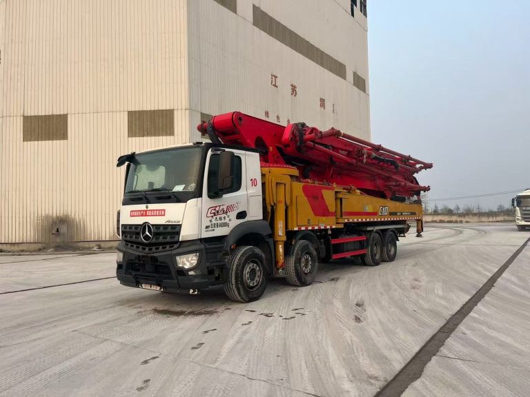 SANY 62m concrete pump truck