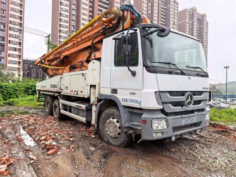 49m zoomlion concrete pump truck