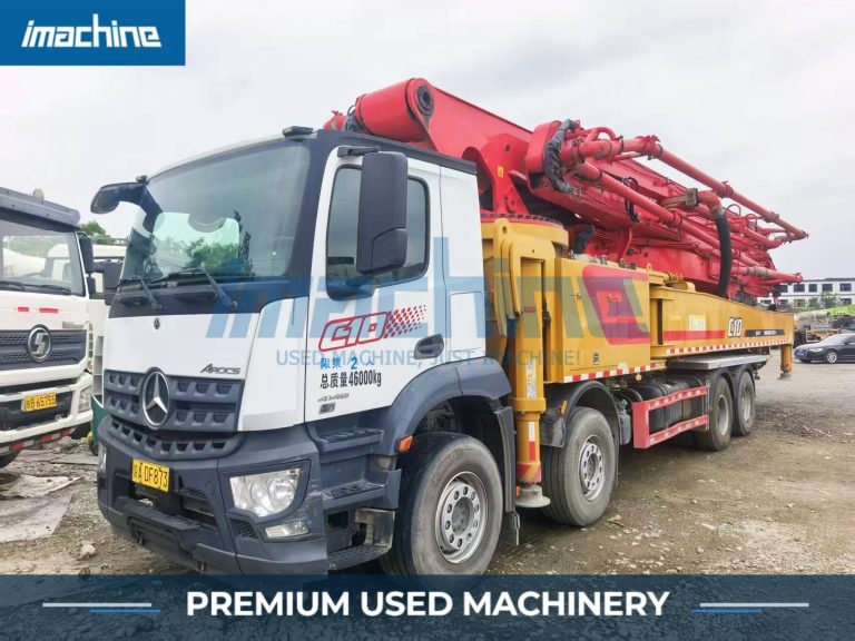 sany 62m concrete boom pump
