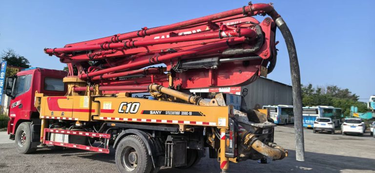 39m SANY Mobile Concrete Pump