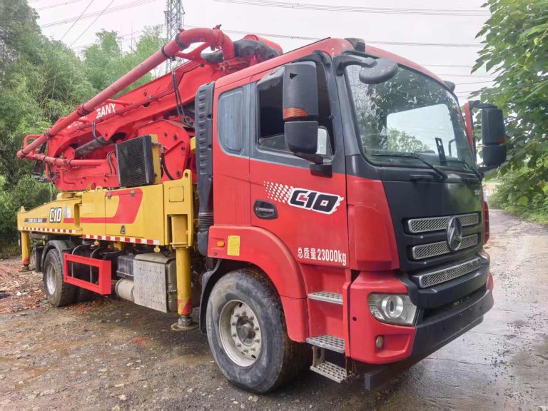 sany 37m concrete pump truck