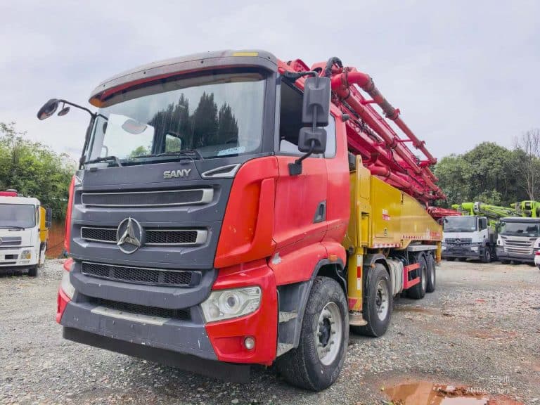 sany 56m concrete pump truck
