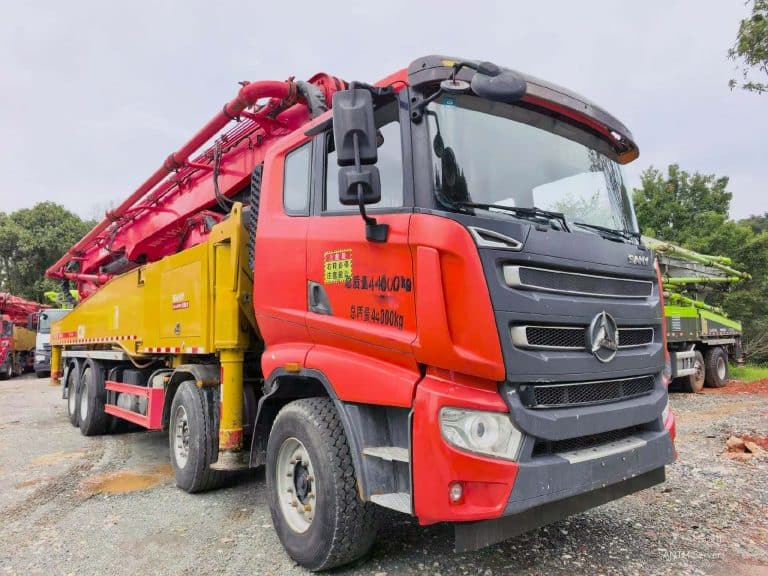 sany 56m concrete pump truck