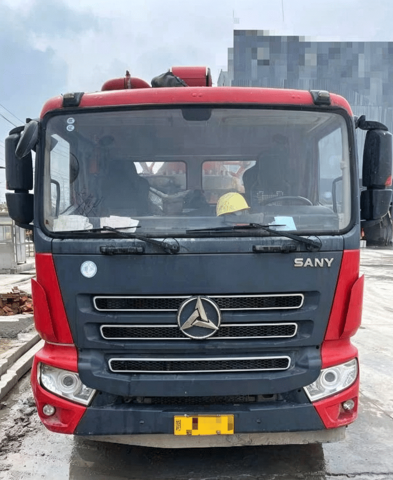 2023 sany 37m pump truck