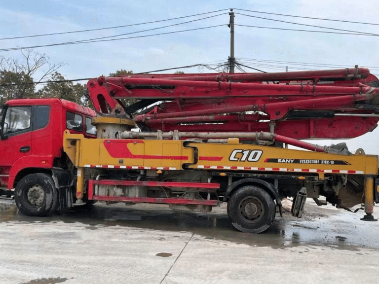 2023 sany 37m pump truck