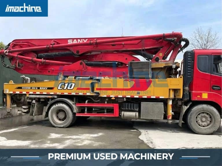 2023 sany 37m pump truck