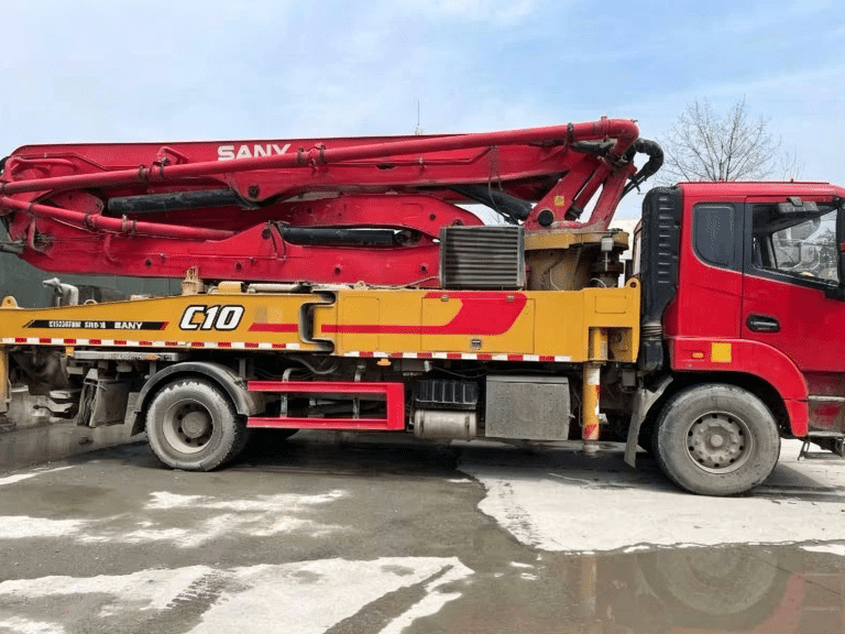 2023 sany 37m pump truck
