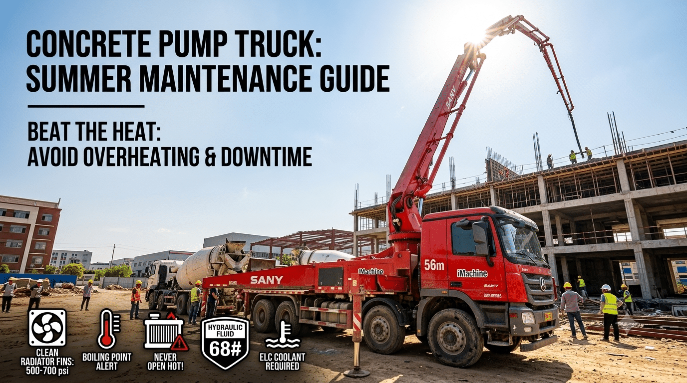 Guide d'entretien estival des camions-pompes à béton