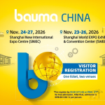 bauma CHINA 2026: VISITOR REGISTRATION LIVE