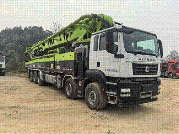 Zoomlion second-hand concrete pump truck
