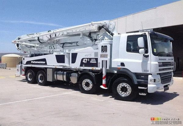 Putzmeister second-hand concrete pump truck