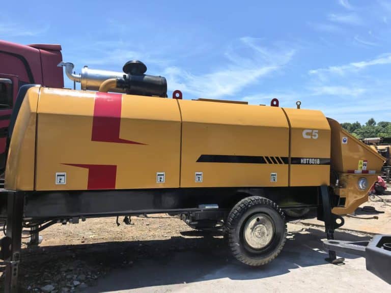 SANY 85m3/h Trailer Concrete Pump