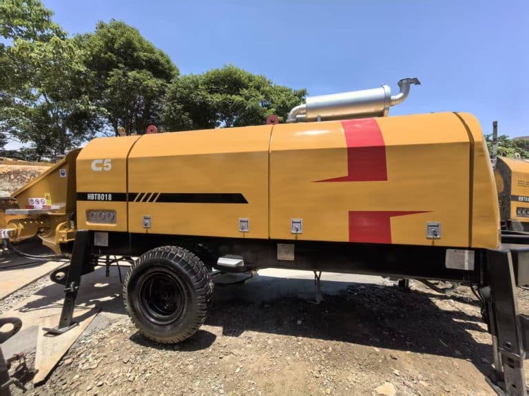SANY 85m3/h Trailer Concrete Pump