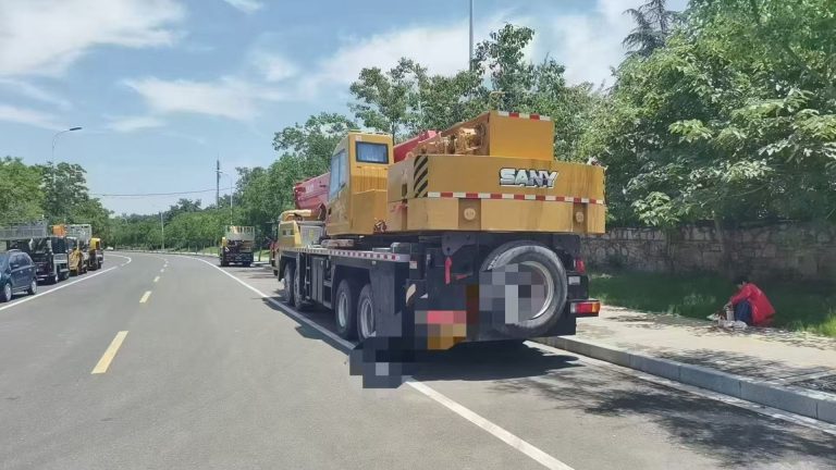SANY 55 ton truck crane