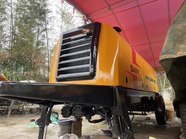 SANY 100m3/h Trailer Concrete Pump