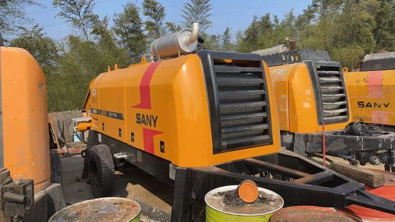 SANY 70 m3/h Trailer Concrete Pump