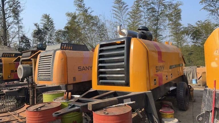 SANY 70 m3/h Trailer Concrete Pump