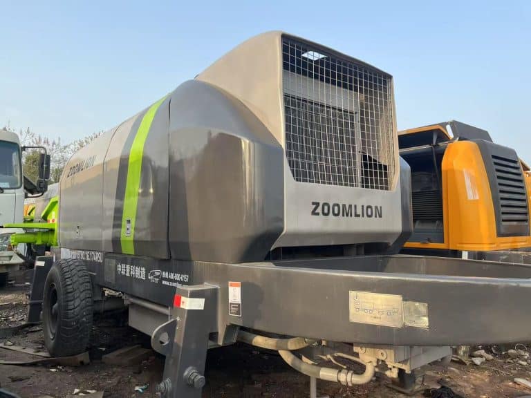 Zoomlion 82m3/h Trailer Concrete Pump
